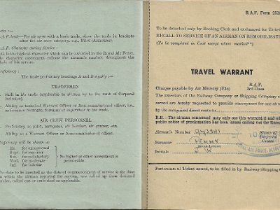 1-4 Travel Warrant